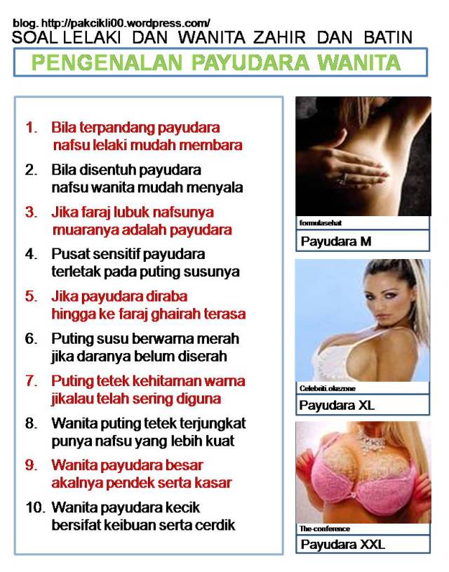 pengenalan payudara wanita