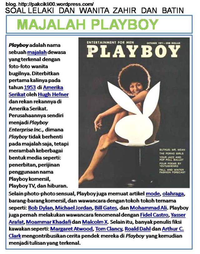 majalah playboy